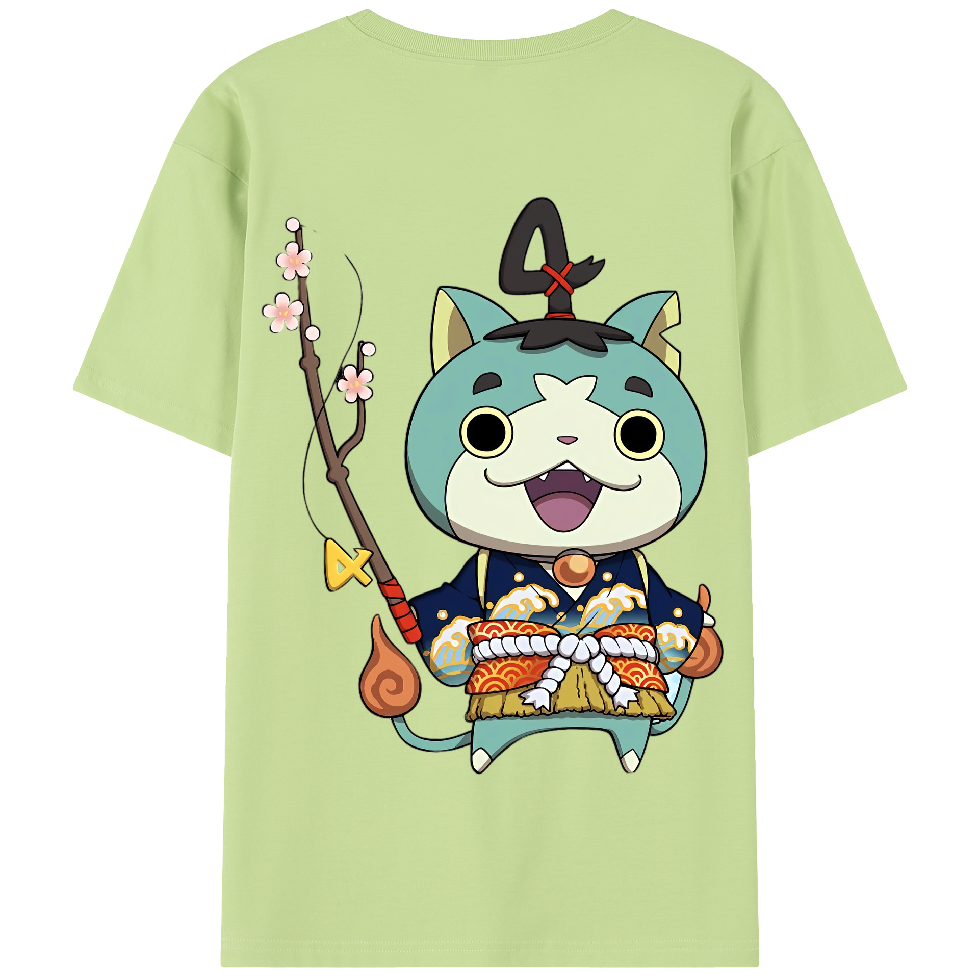 （画像用） 妖怪ウォッチ Yo-kai Watch 綿100％半袖Tシャツ（背面プリント）